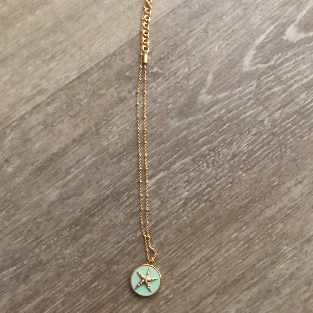 Boho starfish necklace